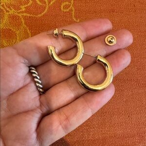 Silver Hoop Earrings